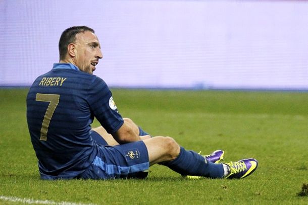 Tiembla Francia: Ribery podría perderse el Mundial de Brasil