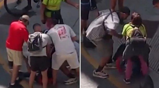 Microcentro: un joven fue salvajamente golpeado tras ser confundido con un ladrón