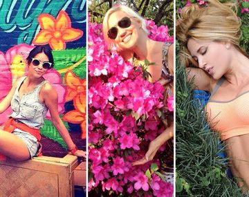 El festejo primaveral de los famosos en las redes sociales