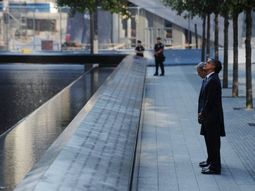 Obama y Bush 11-S