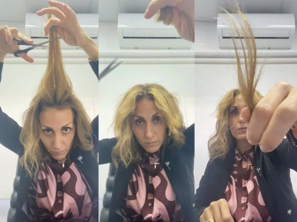 Florencia Arietto se cortó el pelo por las mujeres de Irán y en las redes no la perdonaron