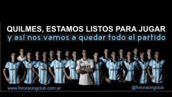 hinchas de racing amenazan a su equipo para que pierda hinchas de racing amenazan a su equipo para que pierda