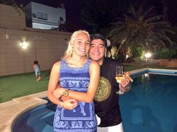 ¿fin del conflicto? maradona retiro la denuncia contra rocio oliva ¿fin del conflicto? maradona retiro la denuncia contra rocio oliva