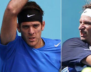 Del Potro y Nalbandian se cruzarán en primera ronda