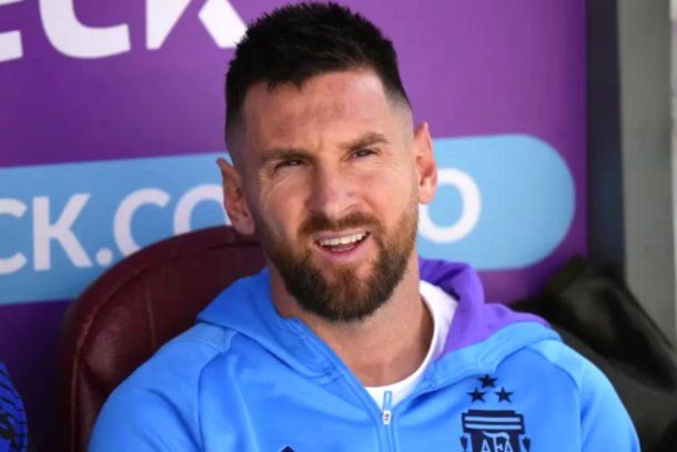 Revelan la foto de WhatsApp que tiene Lionel Messi