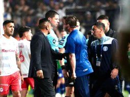 El momento de furia de Berti: los insultos al árbitro en plena final de la Copa Argentina El momento de furia de Berti: los insultos al árbitro en plena final de la Copa Argentina
