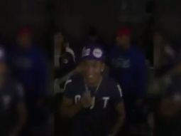 Brian Sarmiento festejó con Sacachispas Brian Sarmiento festejó con Sacachispas