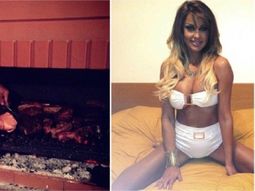el asado hot del arquero de independiente: pamela sosa, presente el asado hot del arquero de independiente: pamela sosa, presente