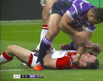 Video de la feroz golpiza en un partido de rugby