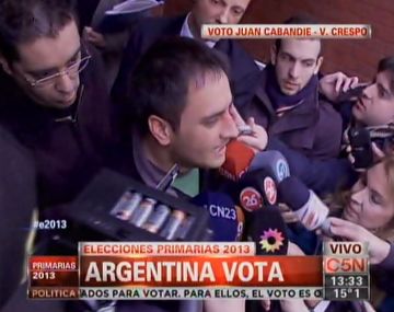Cabandié le dedicó el voto a sus padres y a Néstor Kirchner
