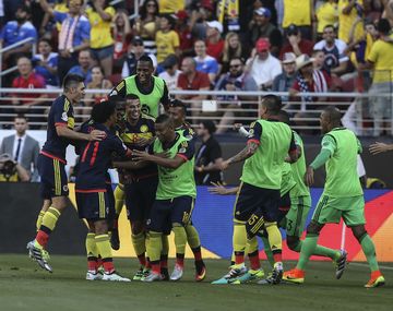 Colombia fue eficaz y le ganó a Estados Unidos por el grupo A