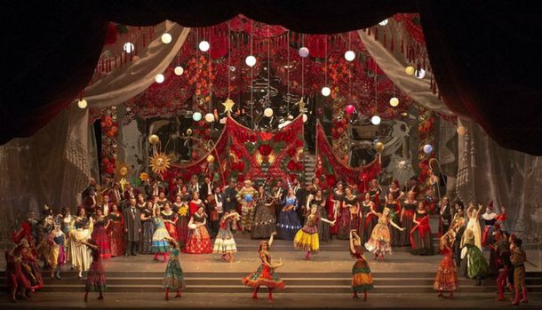 La función &nbsp;de La traviata del viernes fue suspendida