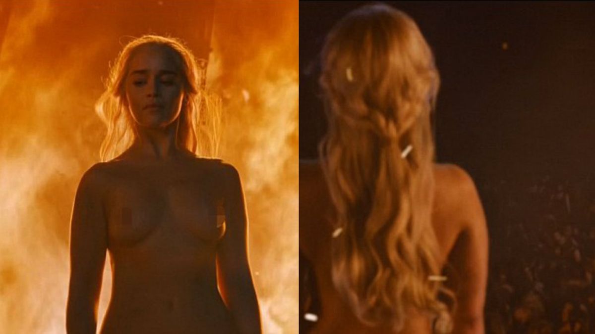 Daenerys desnuda