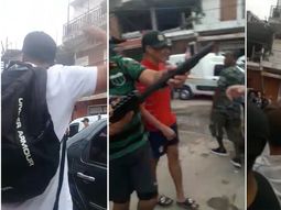 Con una ráfaga de tiros al aire, despidieron al adolescente que murió en el asalto a un médico