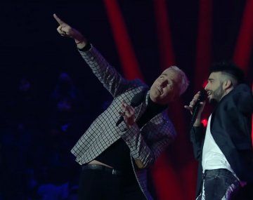 La Voz Argentina: el desopilante baile de Marley con un participante