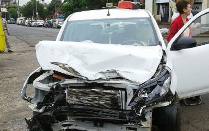 ¡Borrachísima! Un audio dejó en evidencia el estado de una conductora que chocó