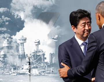 Barack Obama, Shinzo Abe y Pearl Harbor