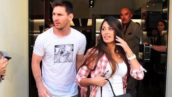 tras la lesion, messi y su mujer hicieron shopping en milan tras la lesion, messi y su mujer hicieron shopping en milan