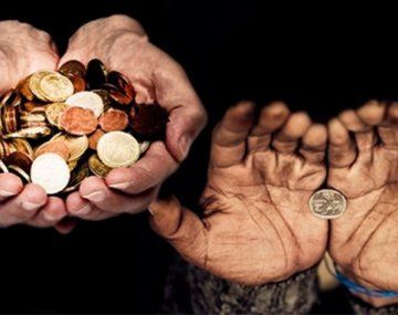 Más desigualdad: apenas 3 mil familias concentran casi una quinta parte de la riqueza mundial