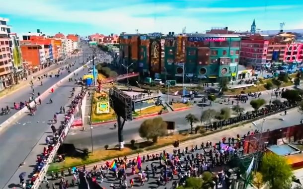 Se extienden las protestas en Bolivia. Se extienden las protestas en Bolivia.