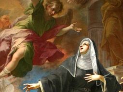 Santa Mónica, patrona de las madres. Santa Mónica, patrona de las madres.