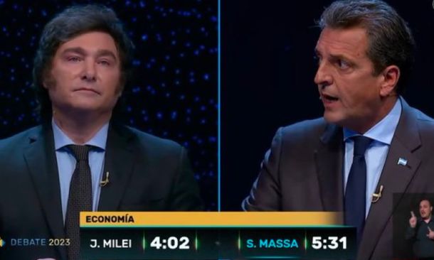 Qué es el GDE: la pregunta de Sergio Massa que Javier Milei no supo responder