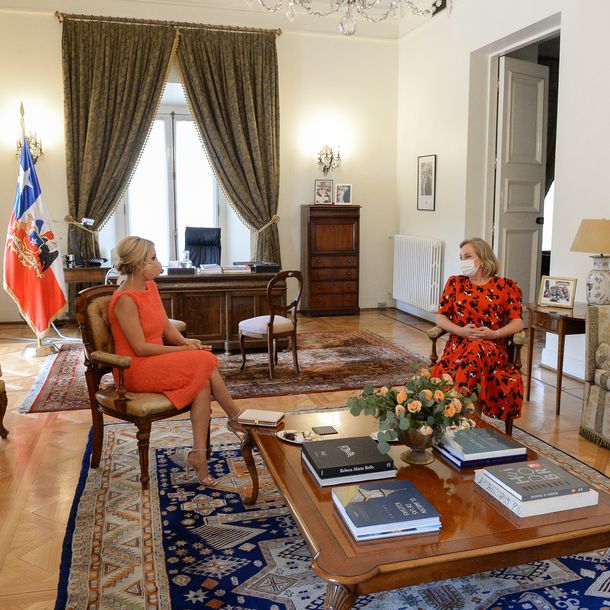 Fabiola Yañez, en Chile junto a Alberto Fernández: la agenda de la primera dama