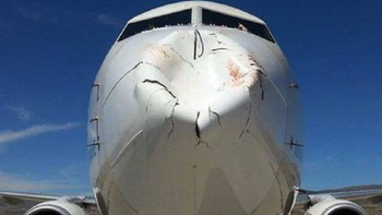 no vas a poder creer contra que choco este avion no vas a poder creer contra que choco este avion