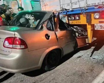 El choque fatal ocurrió entre las localidades mendocinas de San Martín y Santa Rosa