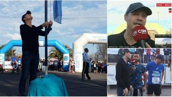 tinelli, presente en la maraton de bolivar: gracias a todos por colaborar tinelli, presente en la maraton de bolivar: gracias a todos por colaborar