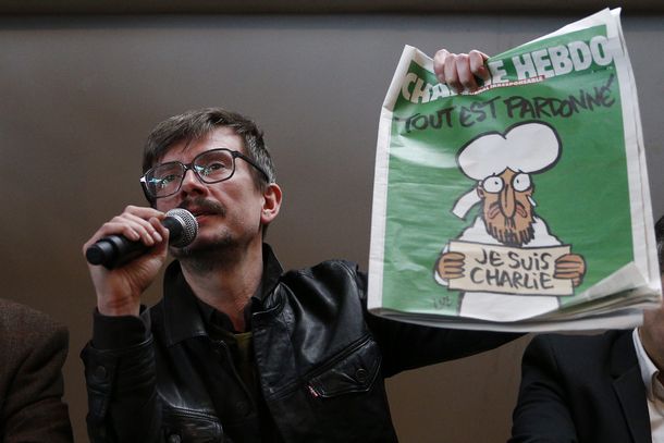 Dibujantes de Charlie Hebdo hablaron sobre la tapa del nuevo número de la revista