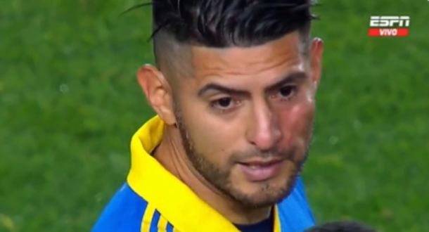 Zambrano salió con un golpe en el pómulo y aseguran que se peleó con Benedetto