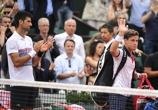 El gesto de Djokovic con Schwartzman