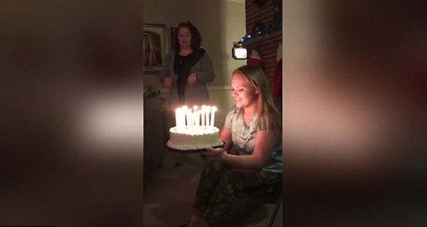 Incendio de pastel de cumpleaños