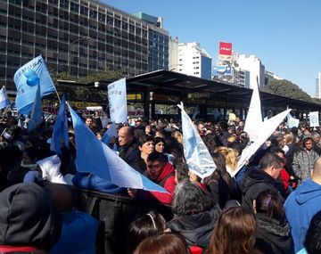 Marcha en el Obelisco en contra de la legalización de aborto