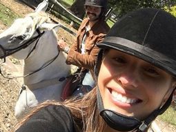 Pampita y Guillherme ensayando Pampita y Guillherme ensayando