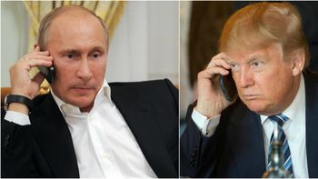Vladimir Putin y Donald Trump hablan por teléfono Vladimir Putin y Donald Trump hablan por teléfono