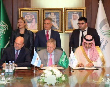 Acuerdo millonario de Córdoba y Santa Fe para un acueducto: lo financia Arabia Saudita