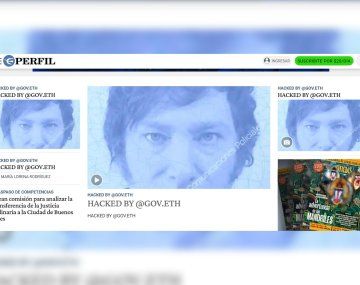 Hackearon la portada del diario Perfil: Que se jodan los judíos