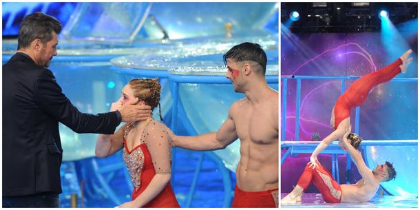 Àngela Torres sorprendió en el aquadance.