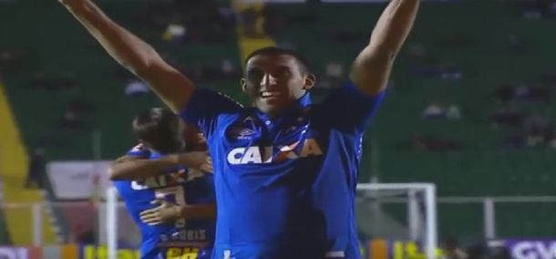 No para de hacer goles: Wanchope Ábila volvió a marcar para el Cruzeiro