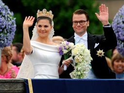 Victoria de Suecia y el príncipe Daniel Westling