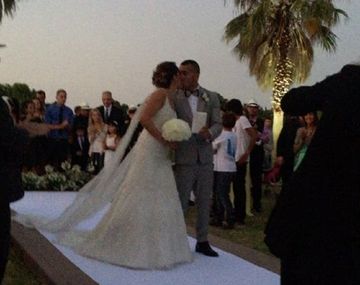 Carlos Tevez se casó