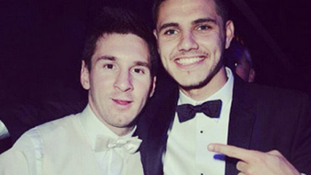 tras el anuncio de la renuncia, mauro icardi salio a bancar a messi tras el anuncio de la renuncia, mauro icardi salio a bancar a messi