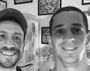 Final feliz: arreglaron el tatuaje con números romanos de Romagnoli