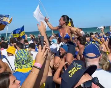 Avioneta con cargadas de hinchas de River empañó el banderazo de Boca en Miami