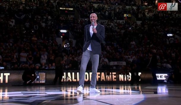 Manu Ginobilli en San Antonio: Realmente me siento amado