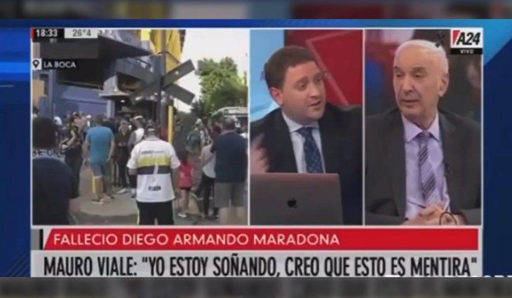 Mauro Viale defendía su posición respecto a la cuarentena en charlas inolvidables con su hijo Jonatan