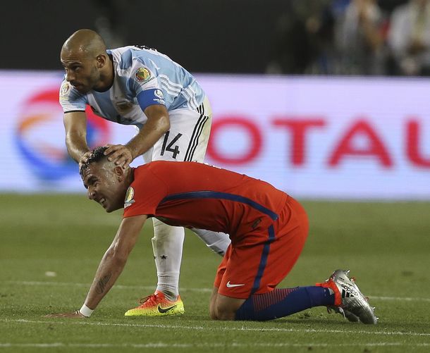 Las fotos del triunfo de Argentina ante Chile