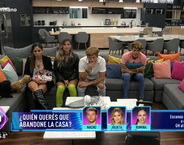 Última eliminación en Gran Hermano: Romina dejó la casa y se confirmó la final